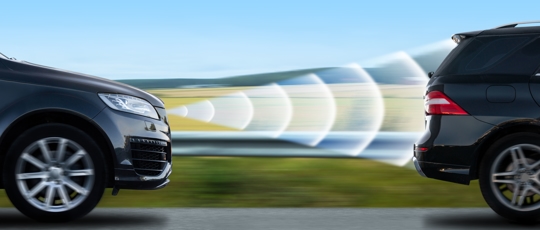 car with adaptive cruise control