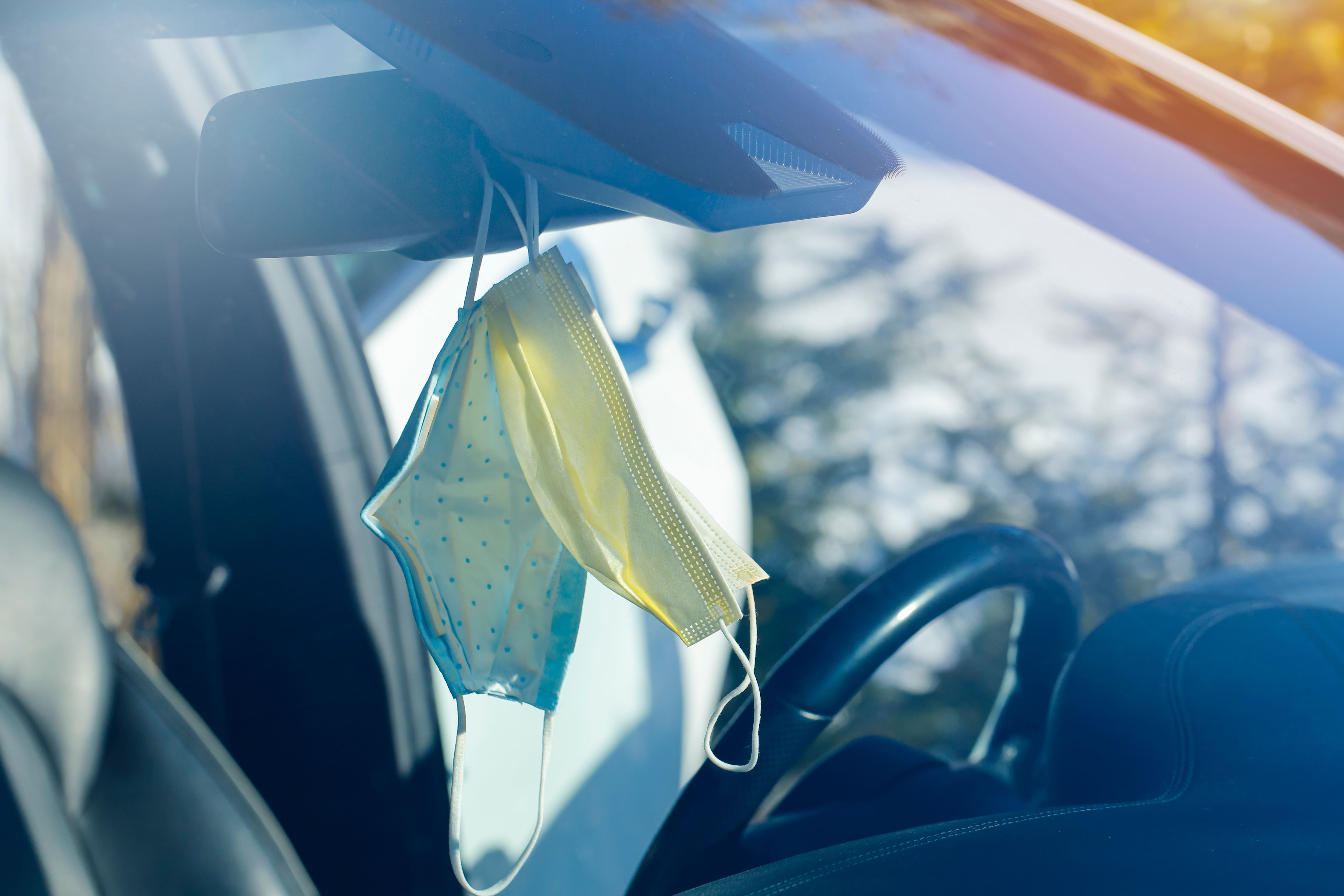 Hanging Things from Your Rearview Mirror Is Illegal